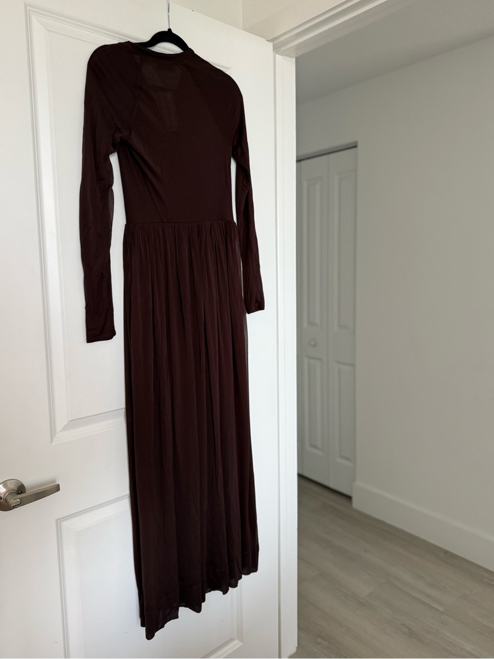NWT Tory Burch Wrap-effect gathered jersey midi dress 4 - Picture 9 of 12